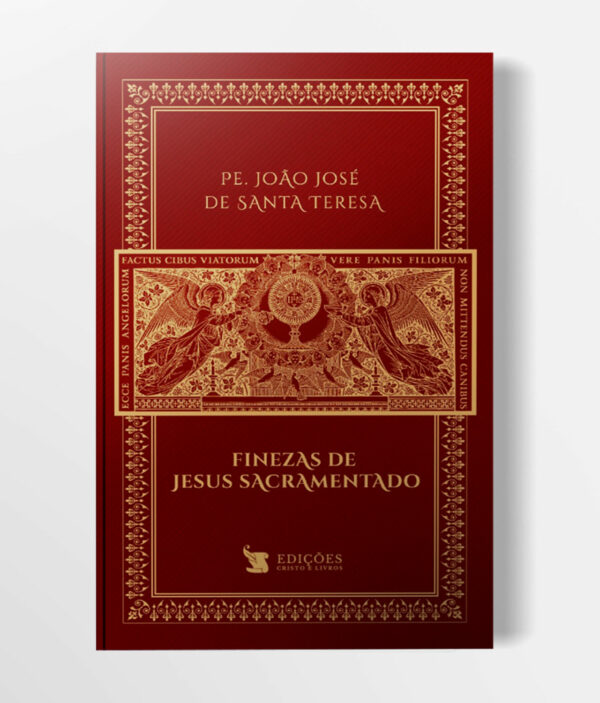 Capa Livro - Finezas de Jesus Sacramentado